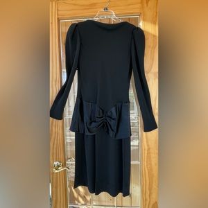 Vintage black formal dress
